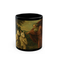Bull Terrier The Rebuke Of Adam And Eve — after Domenichino, 1626 | Mug (11oz, 15oz)
