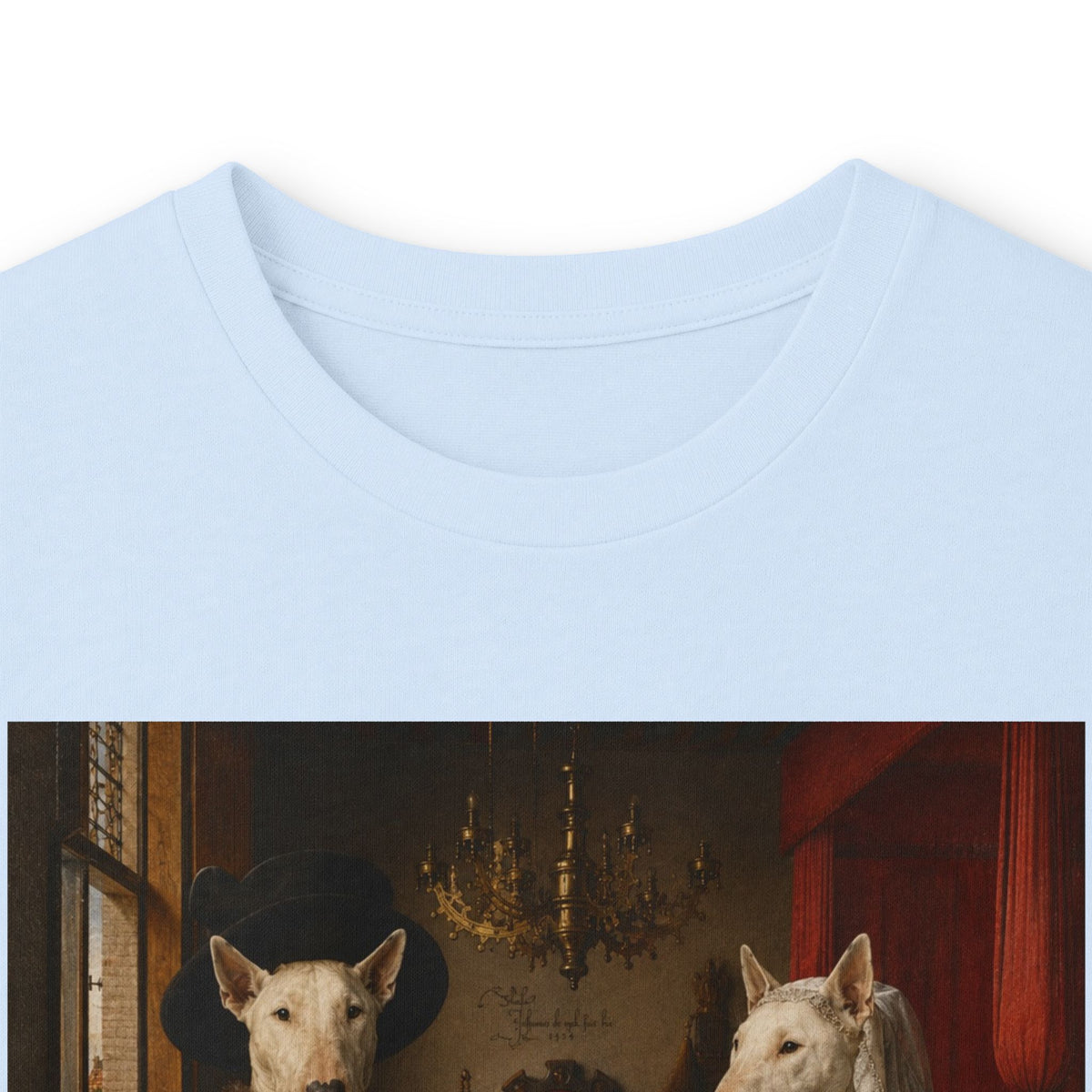 Bull Terrier The Arnolfini Portrait — after Jan van Eyck, 1434 | Long Sleeve