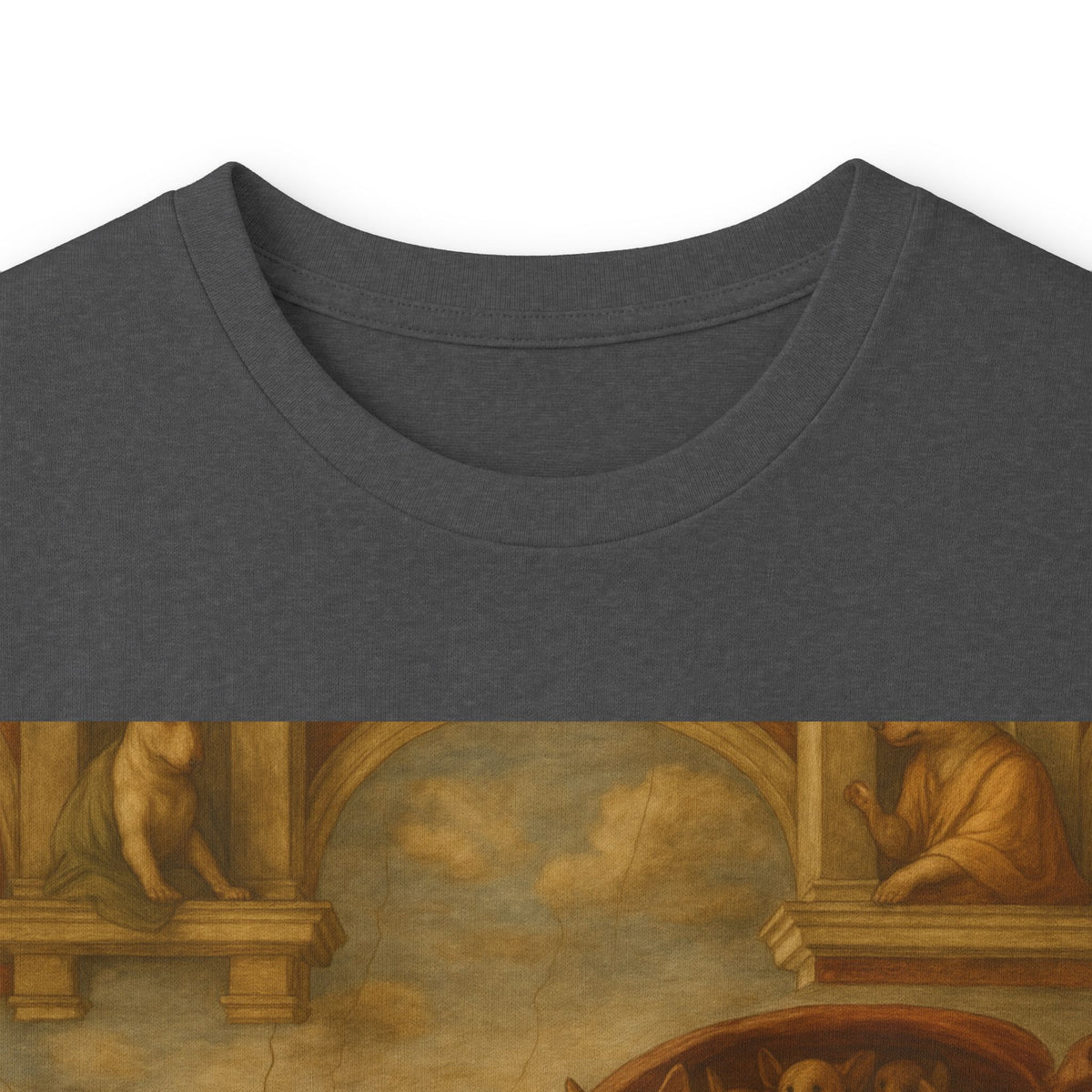 Bull Terrier The Creation Of Adam — after Michelangelo, 1512 | Long Sleeve
