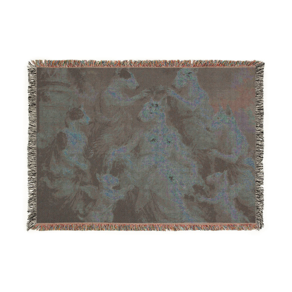 Bull Terrier Themire Crowned by the Graces — after the Sevres Manufactory, 1777 | Blanket