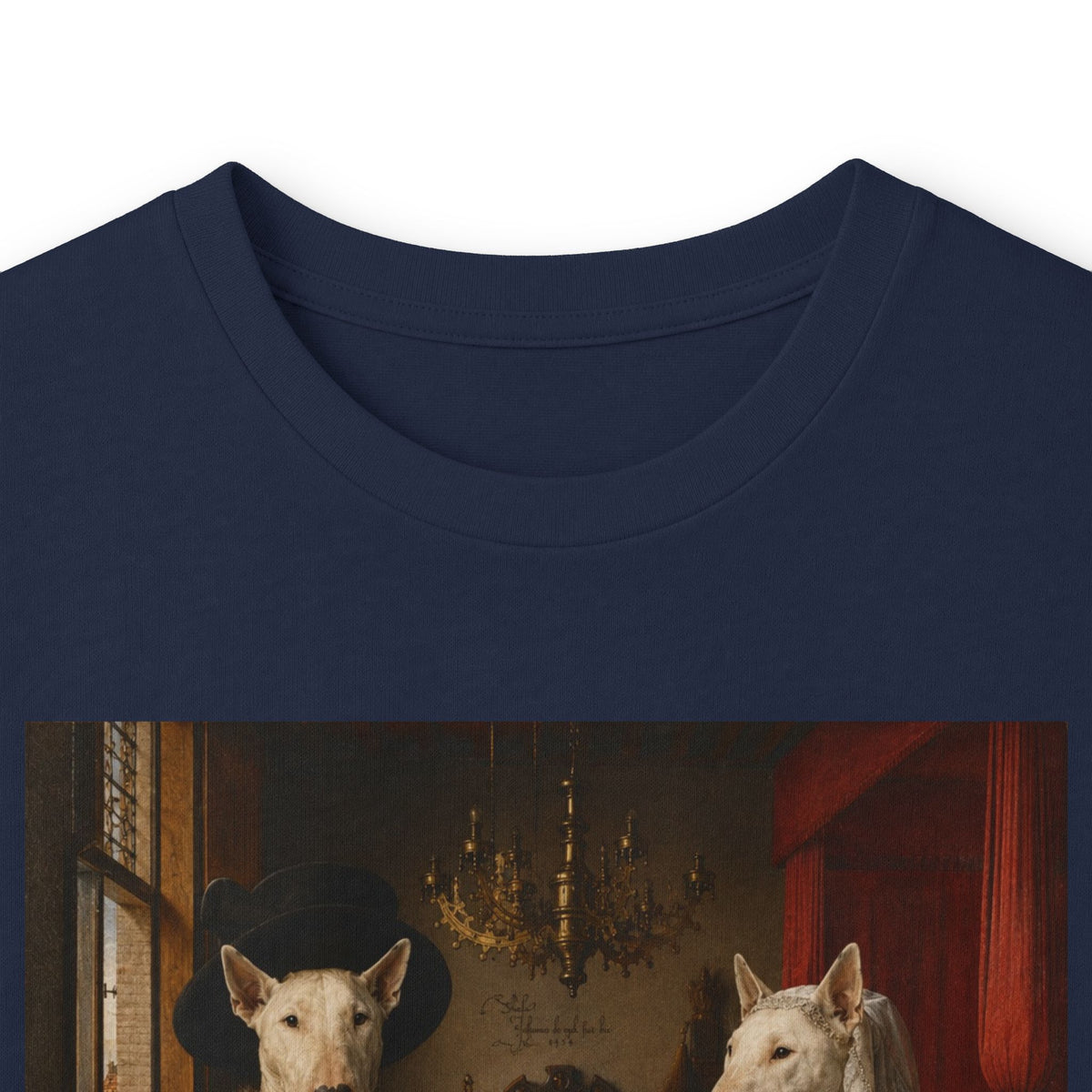Bull Terrier The Arnolfini Portrait — after Jan van Eyck, 1434 | Long Sleeve