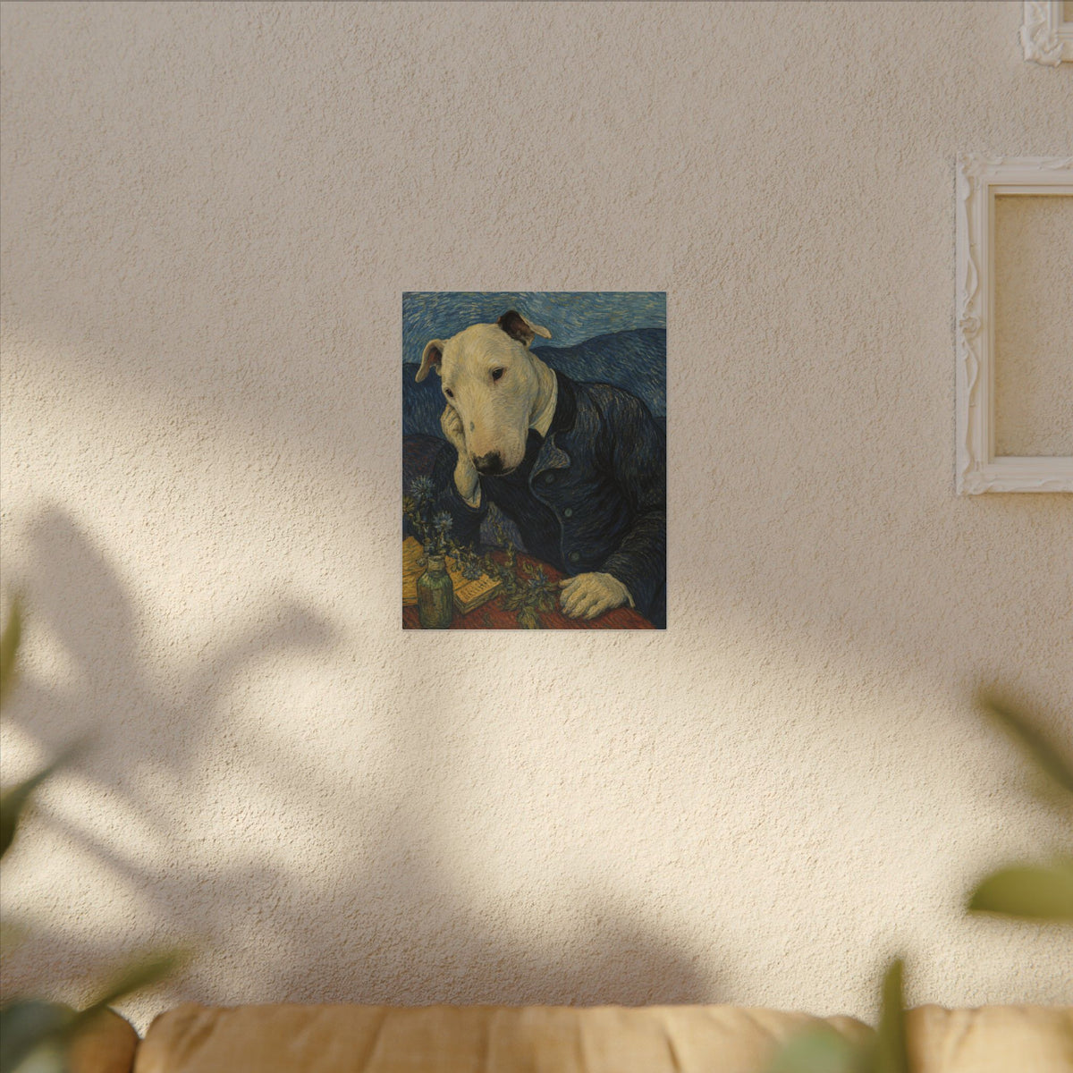 Bull Terrier Portrait of Doctor Gachet — after Vincent van Gogh, 1890 | Canvas