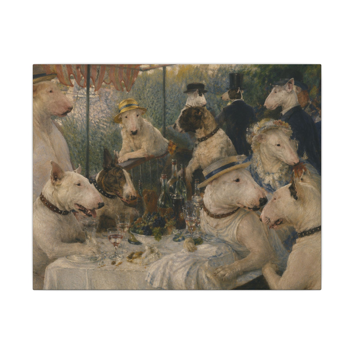 Bull Terrier Luncheon of the Boating Party — after Pierre-Auguste Renoir, 1881 | Canvas