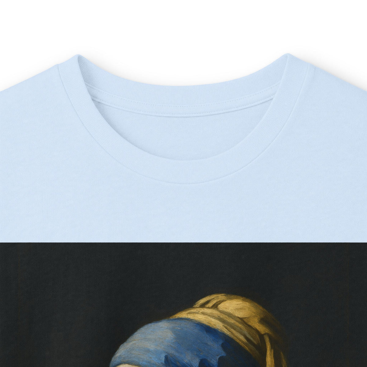 Bull Terrier Girl With A Pearl Earring — after Johannes Vermeer, c.1665 | Long Sleeve