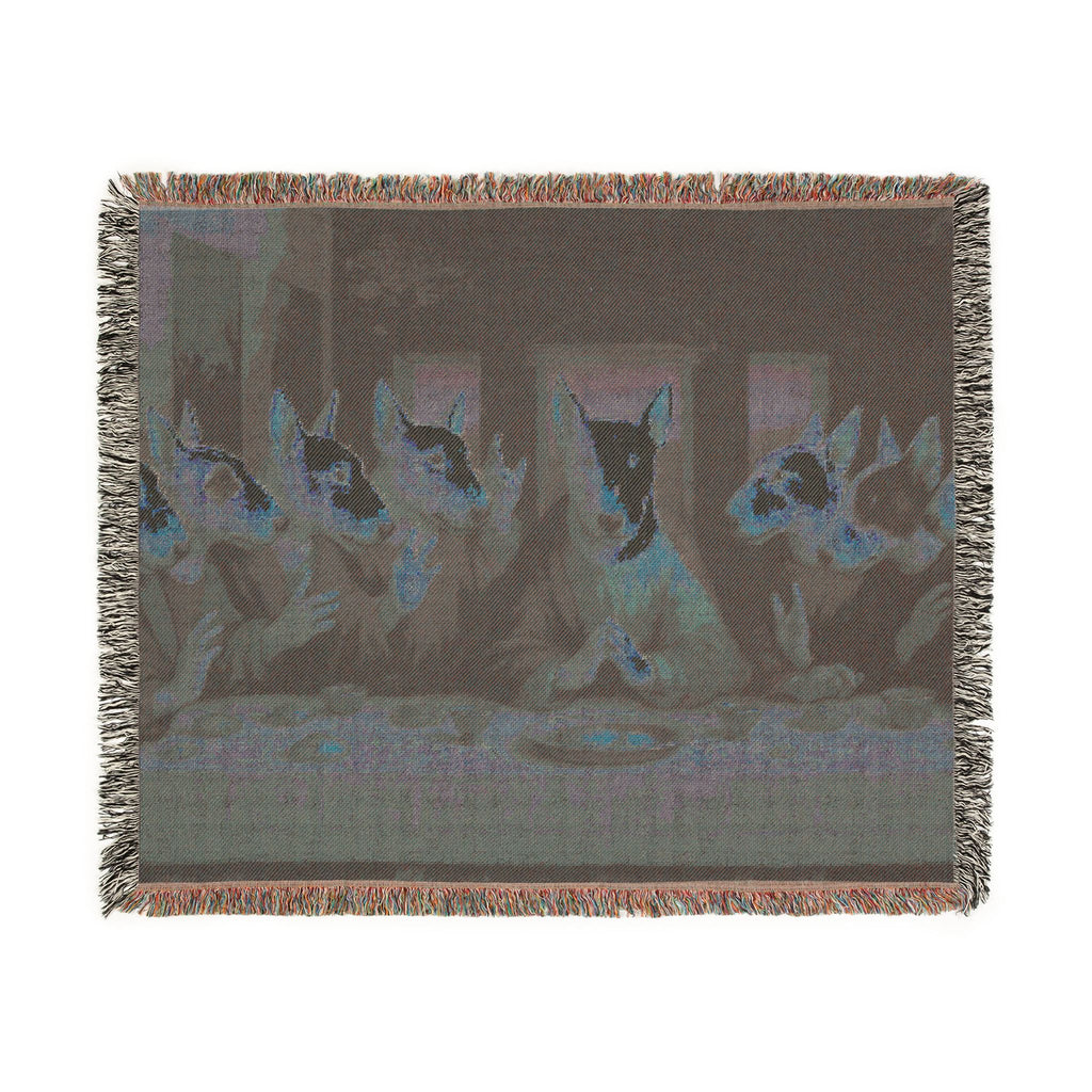 Bull Terrier The Last Supper — after Leonardo da Vinci, 1498 | Blanket