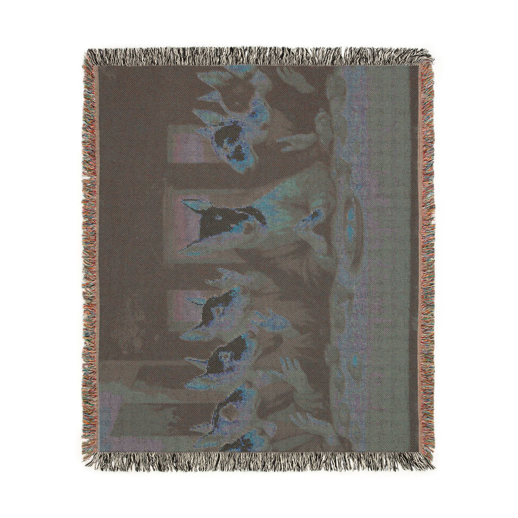 Bull Terrier The Last Supper — after Leonardo da Vinci, 1498 | Blanket
