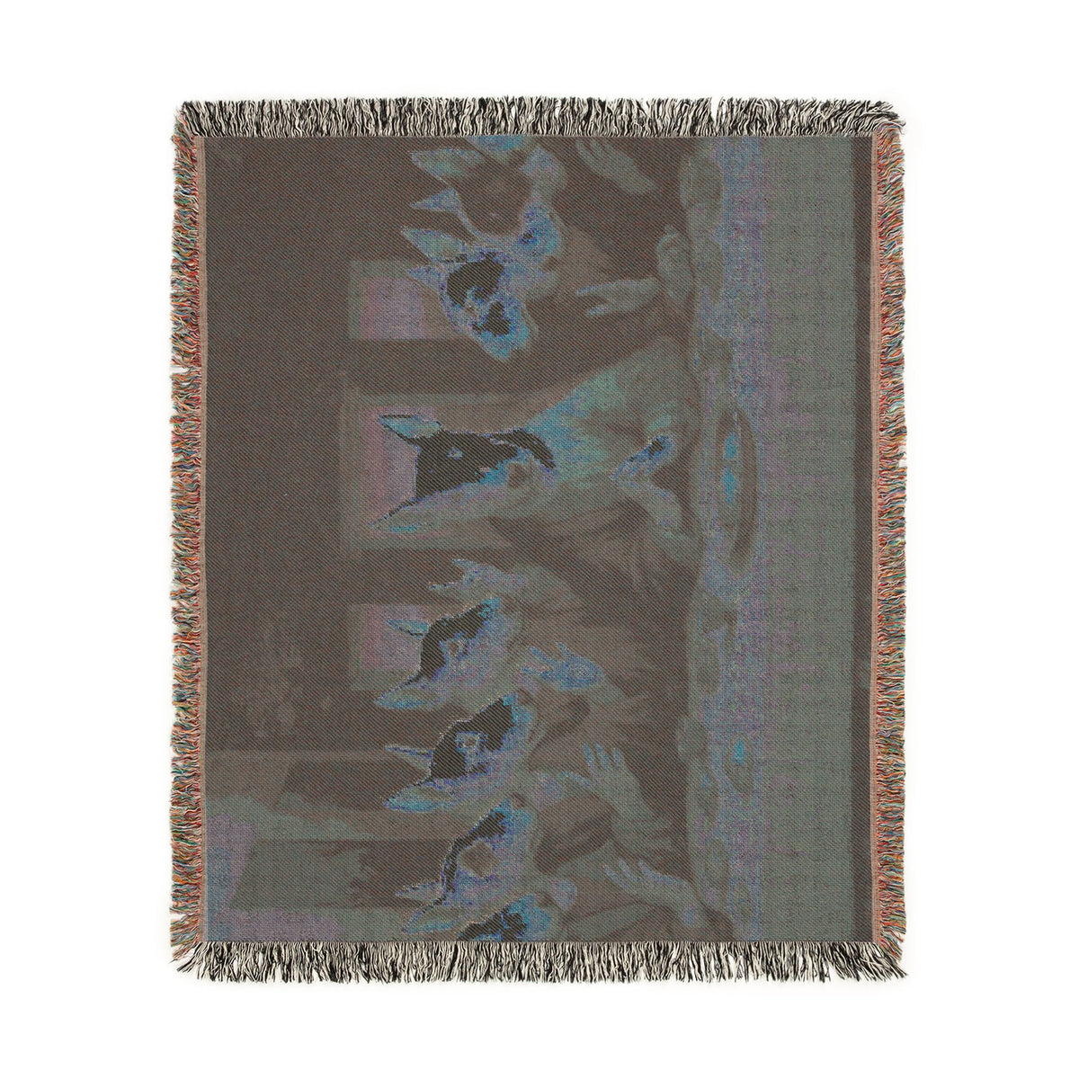 Bull Terrier The Last Supper — after Leonardo da Vinci, 1498 | Blanket