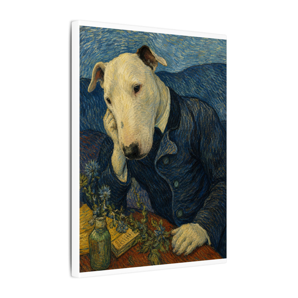 Bull Terrier Portrait of Doctor Gachet — after Vincent van Gogh, 1890 | Canvas