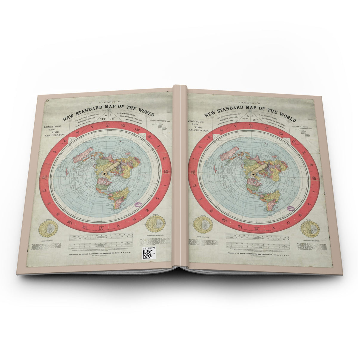 Gleason's New Standard Map of the World, 1892 | Journal