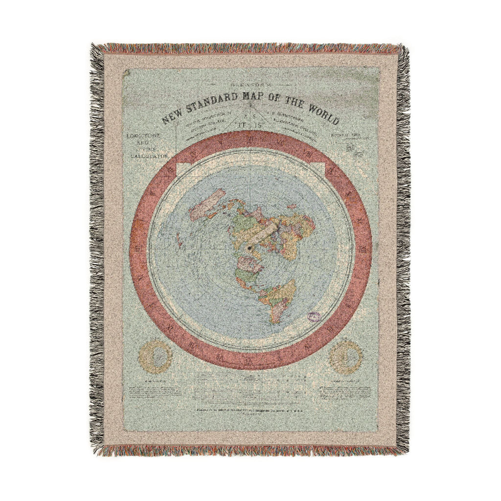 Gleason's New Standard Map of the World, 1892 | Blanket