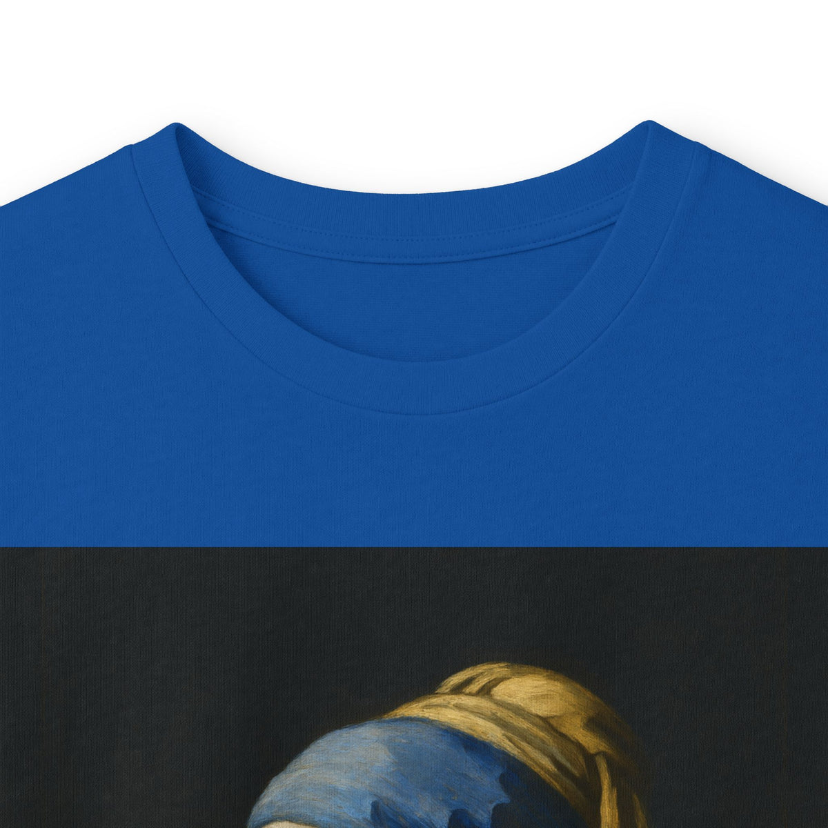Bull Terrier Girl With A Pearl Earring — after Johannes Vermeer, c.1665 | Long Sleeve