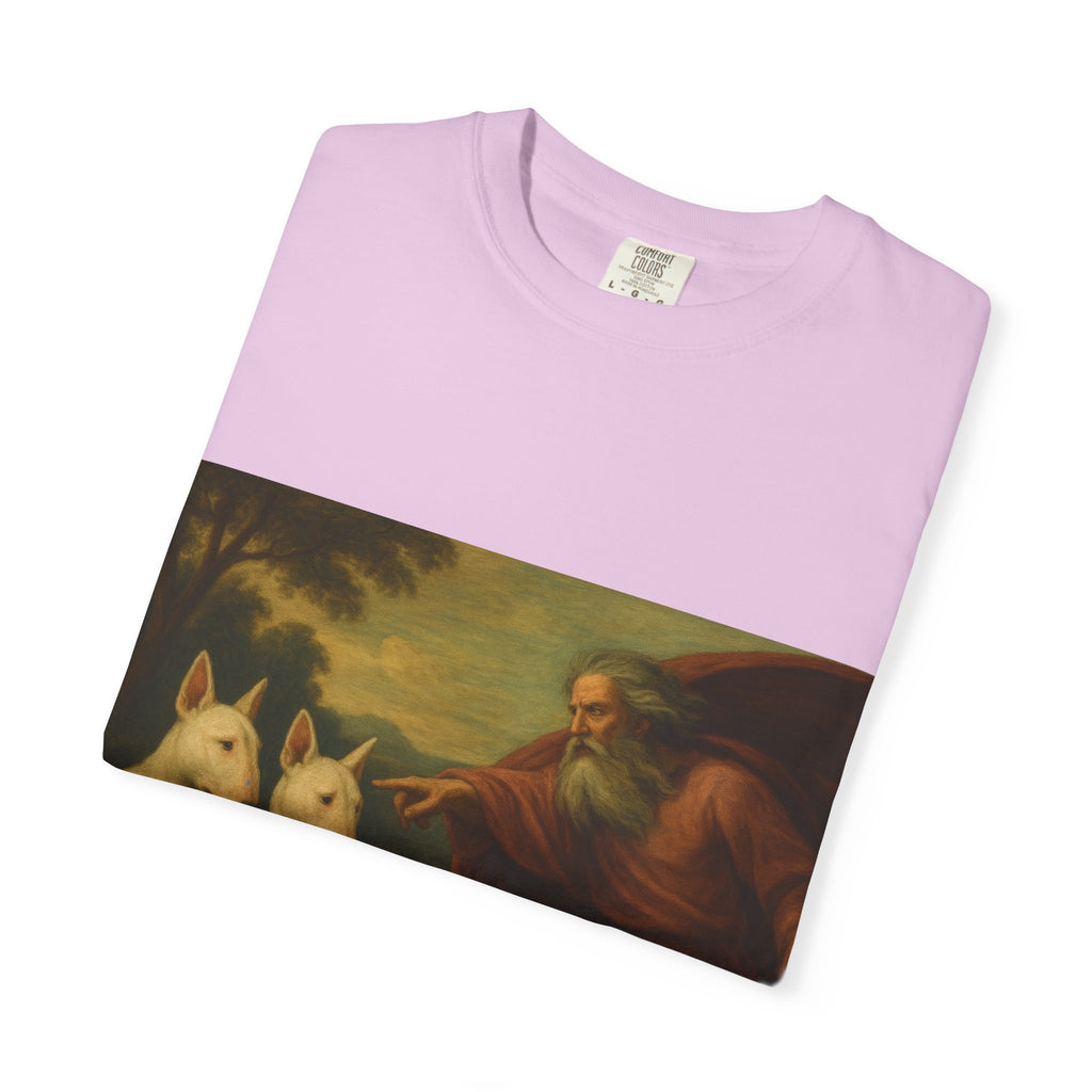 Bull Terrier The Rebuke of Adam and Eve — after Domenichino, 1626 | Garment-Dyed Tee