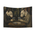 Bull Terrier The Card Players — after Paul Cezanne, c.1895 | Tapestry